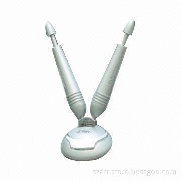 Car antenna, comes in silver, black, white, champagne colors